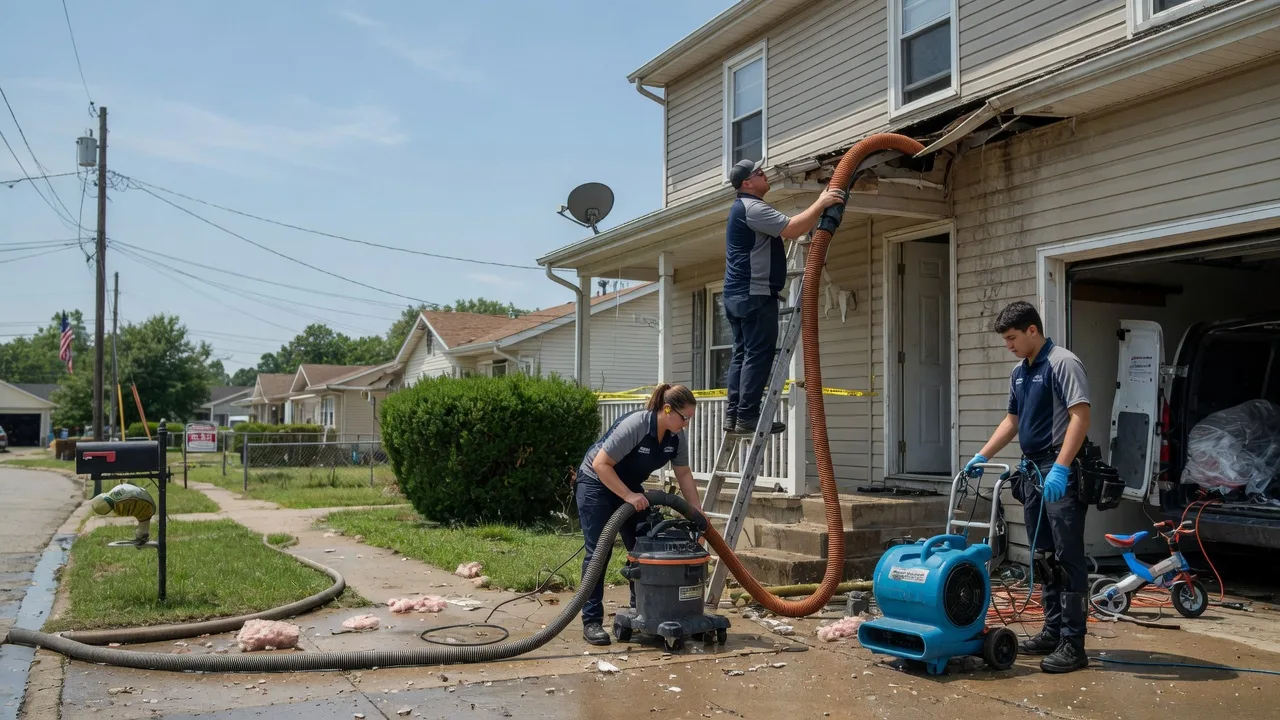 Water Damage Restoration in Huntsville, MO near me